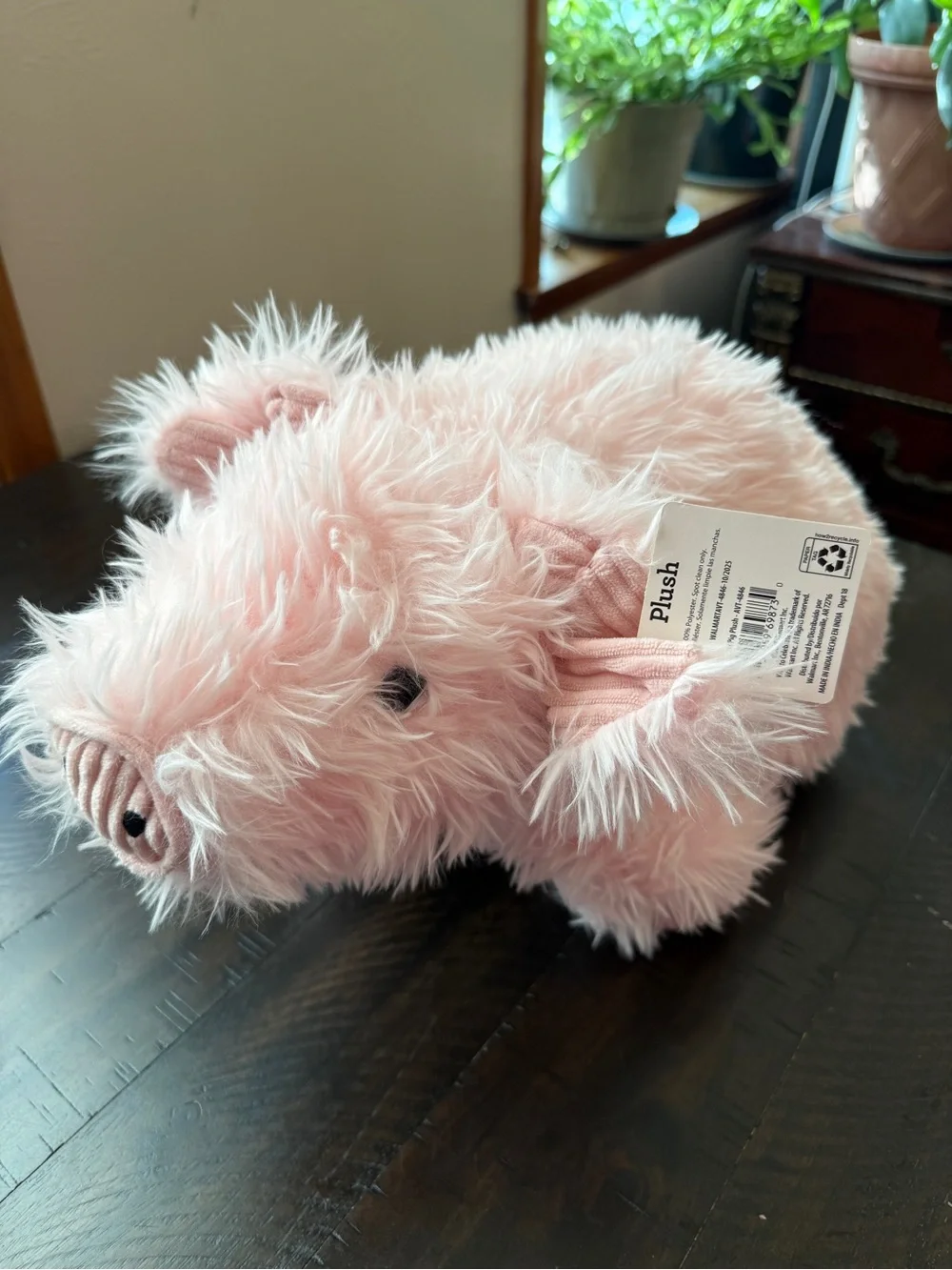 NWT Plush Light Pink Pig toy Soft and Cuddly